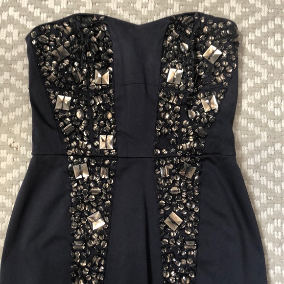 Stunning beaded French Connection dress - Picture 3 of 8